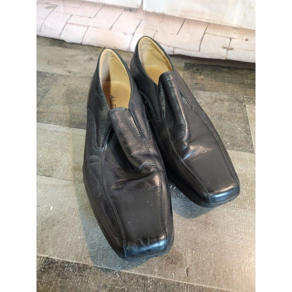 Men's Aldo‎ black dress 9 shoes